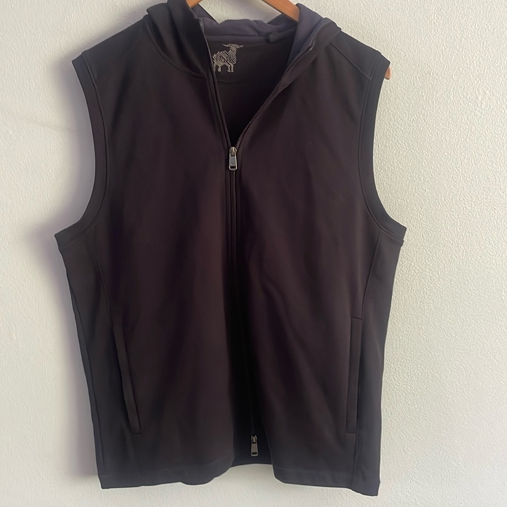 Raffi Men’s Navy Blue Zip Up Vest Size‎ M